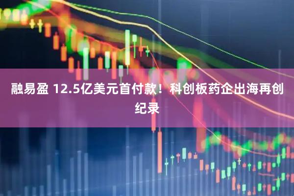 融易盈 12.5亿美元首付款！科创板药企出海再创纪录