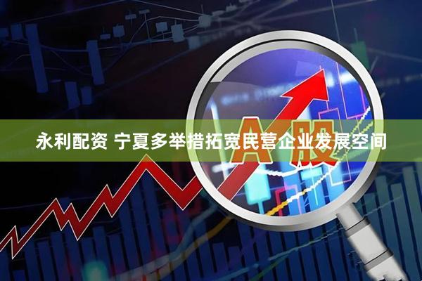 永利配资 宁夏多举措拓宽民营企业发展空间